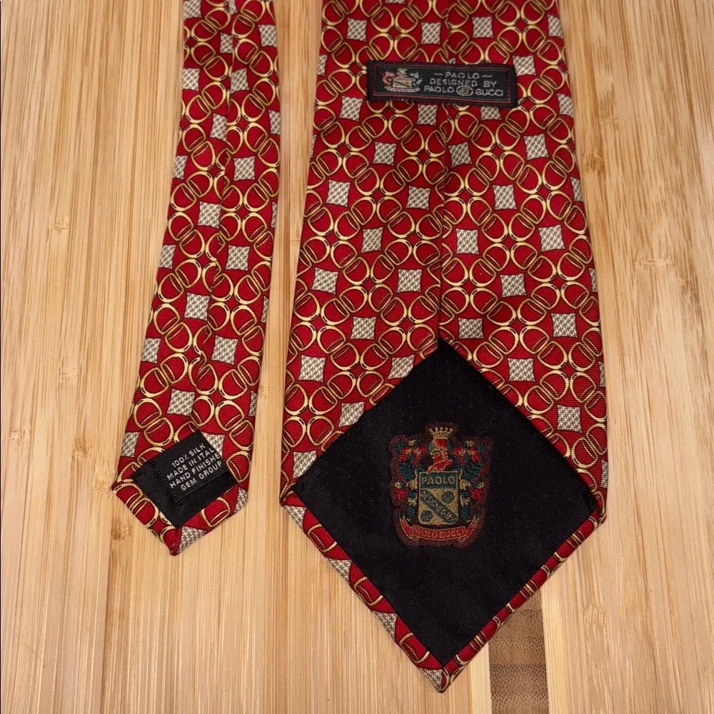 Paolo Gucci Neck Tie Silk‎